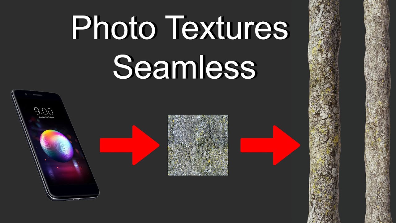 Créez vos propres texture seamless avec un smartphone