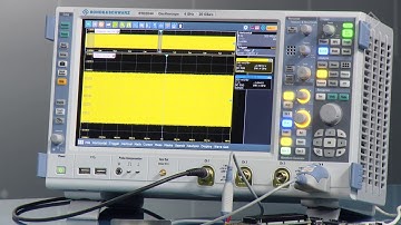 R&S RTO digital oscilloscope: Integrated arbitrary waveform generator