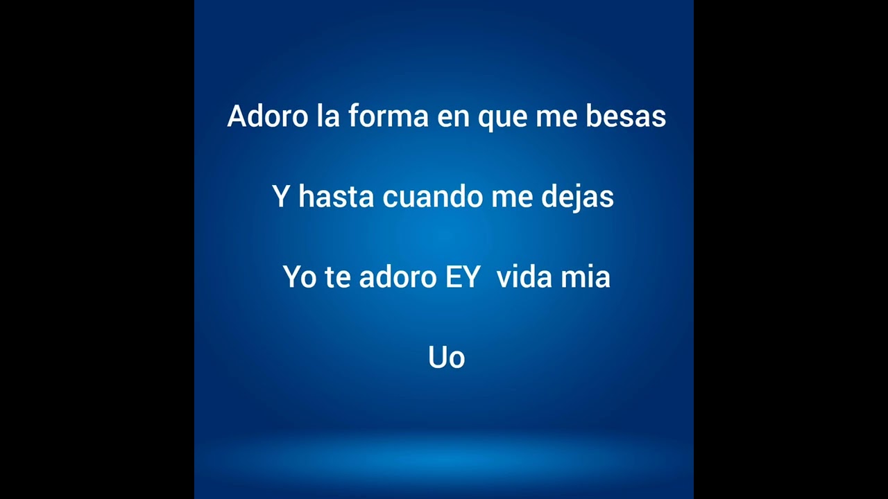 Popurri Adoro bellas artes karaoke