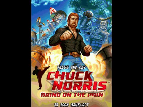 Chuck Norris: Bring On the Pain (Java ME Game) - Walkthrough (No Commentary)