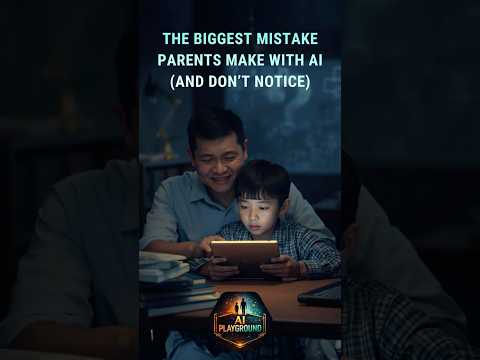 The Biggest Mistake Parents Make With AI