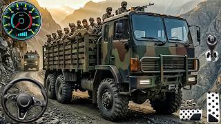 US Offroad Army Truck Driving 3D - Army Truck Driving Cargo Games 2026 - Andriod Gameplay screenshot 3