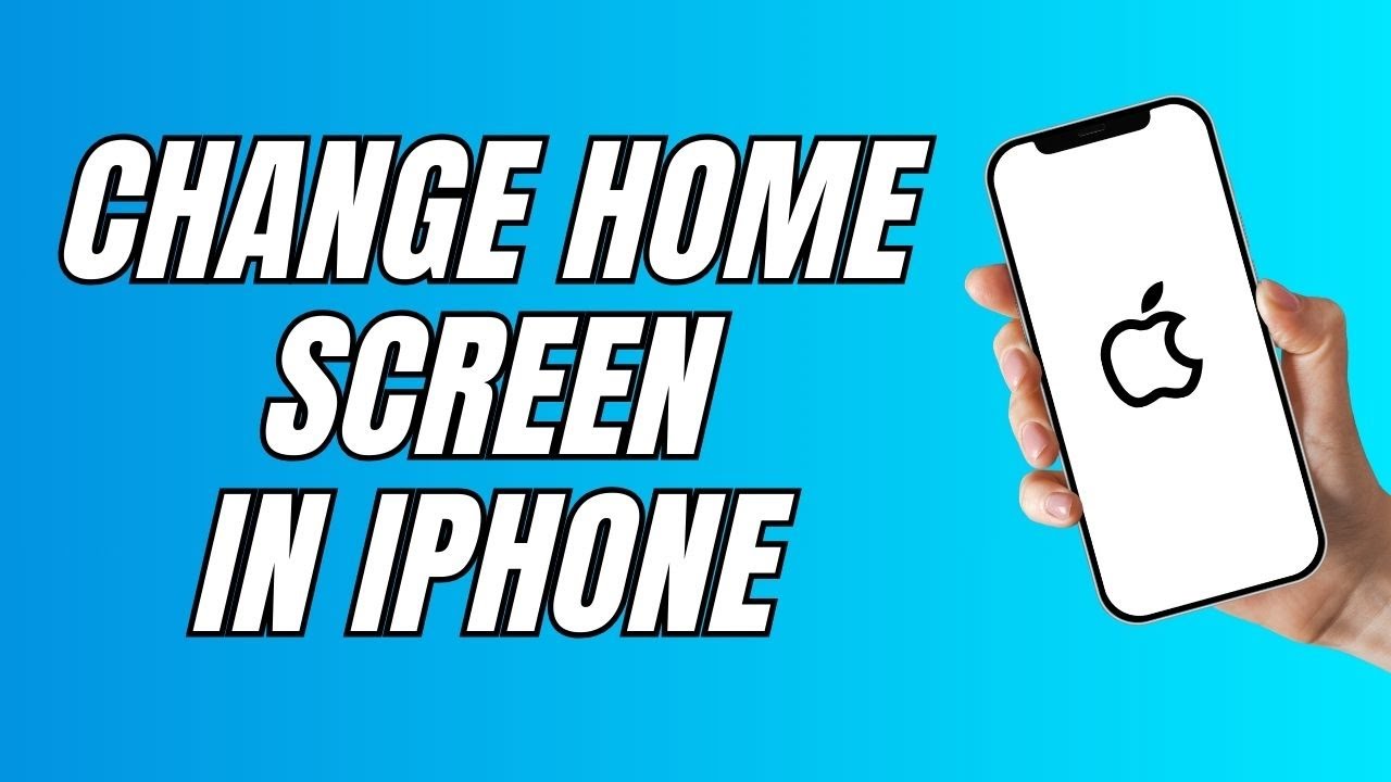 How To Change Home Screen Wallpaper In IPhone YouTube