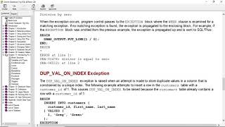 Oracle PL/SQL parte 5 Excepciones