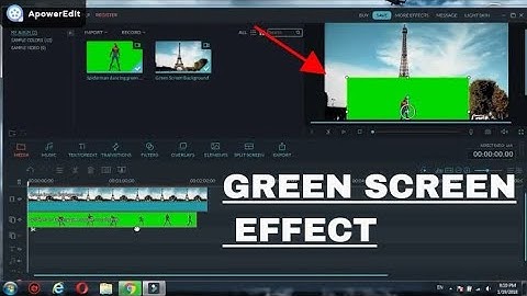 how to Remove Green Screen in Wondershare Filmora 9 || How to remove Croma in Filmora 9