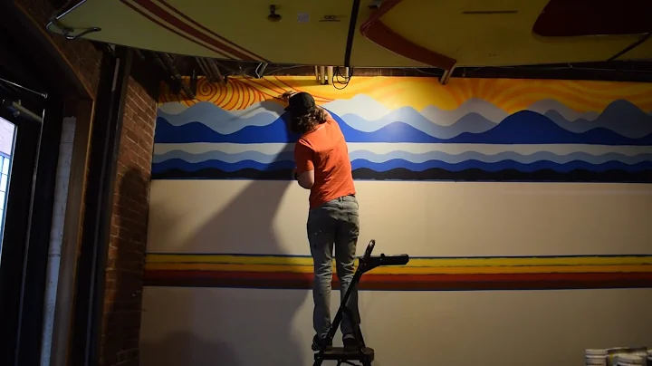 Solid Threads Dylan Fant Mural Creation Process