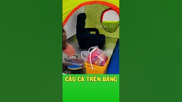Quy trình dựng lều câu cá trên băng