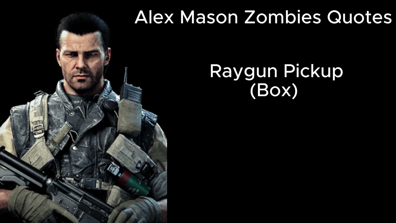 Alex Mason Black Ops Cold War Zombies Quotes