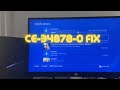 Fix PS4 Error Code CE-34878-0 — No More Freezing or Crashing! (2023!)