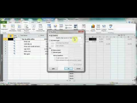 Microsoft Project 2010   B7 Cách thức lưu và mở kế hoạch - youtube