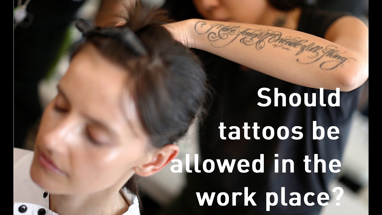 Tattooprejudiced employers could miss out on top staff YouTube