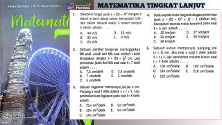 Comprehension Test pages 169-170 part A Advanced Mathematics Grade 12