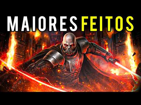 Os Feitos Mais PODEROSOS de Darth Malgus | O SITH PERFEITO!