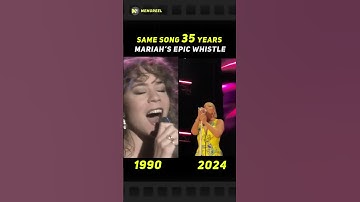 Mariah Carey Singing Love Takes Time Then vs Now #mariahcarey #lovetakestime #oldvsnew #memoreel