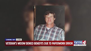 Oklahoma widow denied VA benefits because of a ‘filing error’ after husband’s death