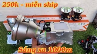 Sáng xa 1000m | đèn pin đội đầu siêu sáng chiếu xa 1000m | đèn pin xj9516 c50 mẫu mới 2025 screenshot 4
