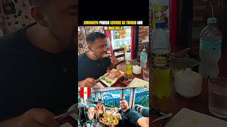 ¡URUGUAYO PRUEBA CEVICHE DE TRUCHA! youtube: @fabriyrochi clipero-CDWZKV #ceviche #viral #peru
