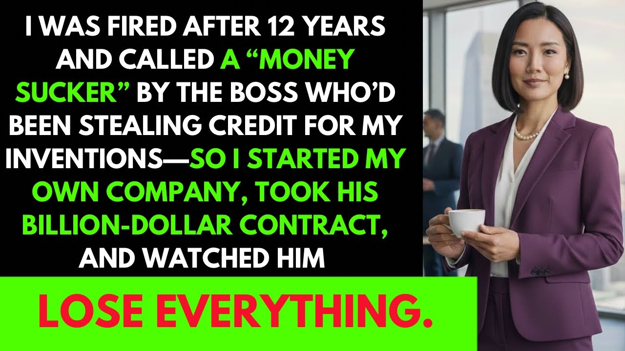I Was Fired After 12 Years for Being a “Money Sucker” -My Boss Didnt Know I Built His Entire Company