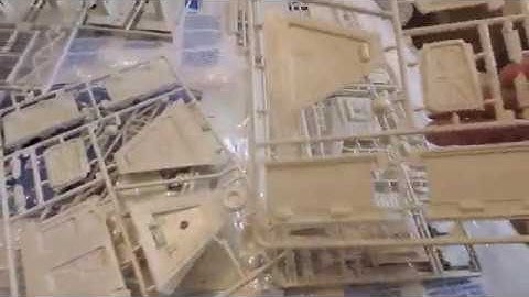 MPC Space 1999 Eagle 2 Laboratory Pod 1/48 Scale Model Kit PARTS REVIEW