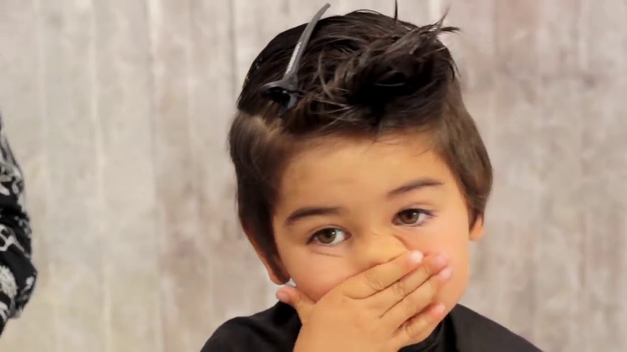 How to give your kid a Mod Fade Haircut Tutorial YouTube 720p - YouTube