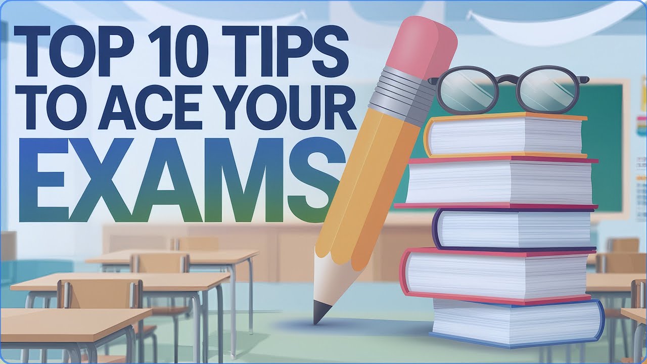 Top 10 tips to help you ace your exams. - YouTube
