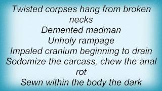 Cannibal Corpse - Innards Decay Lyrics