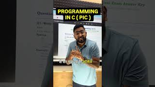 MSBTE | Programming in C | Important Questions with Solution |
