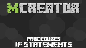 MCreator Tutorial: How to use If Statements | 1.8.3