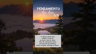 Pensamento do dia 25/10 #CapCut #pensamento #frasedodia #tempo #reflexao