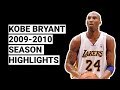 Kobe Bryant 2009-2010 Season Highlights | BEST SEASON