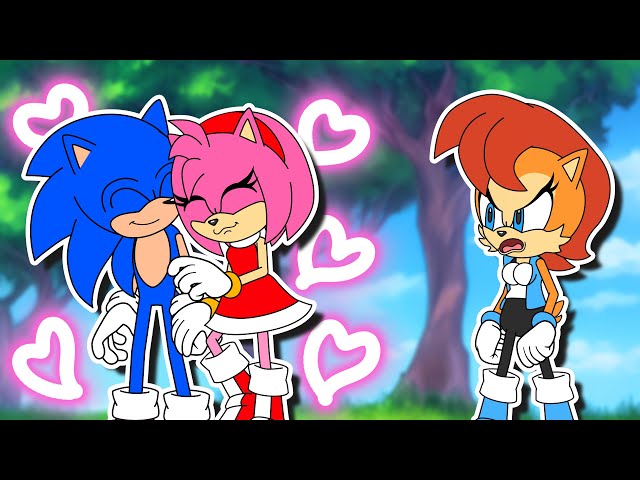Amy Rose Finally Becomes Sonic's Girlfriend class=