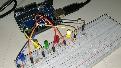 Pequeña serie de luces navideña con Arduino