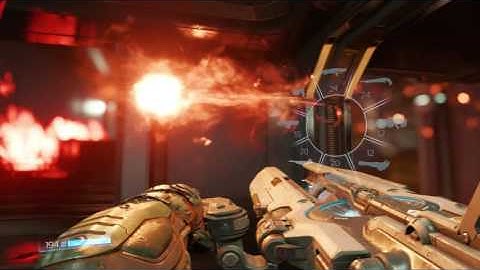 Doom 2016 - Advanced Research Complex: UAC Lobby Gore Nest, Summoner, Hell Knight, Mancubus Revenant