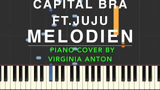 Melodien Capital Bra ft. Juju Piano Tutorial Instrumental Cover chords