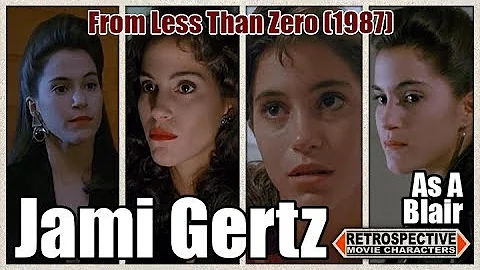 Jami Gertz As A Blair From Less Than Zero (1987)