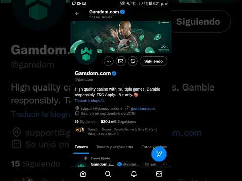 猸曫煍凤笍COMO CONSEGUIR GIROS GRATIS EN GAMDOM!!!!