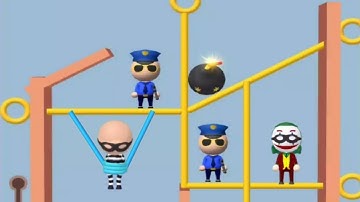 Squid Pin 3D - Pull The Pin - Android Gameplay Walkthrough Levels (101 to 111) part #7