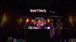 Senpai Spider X Yes Smarty Pie ☠️@SenpaiSpider  #minecraft #shortsviral #shortsfeed