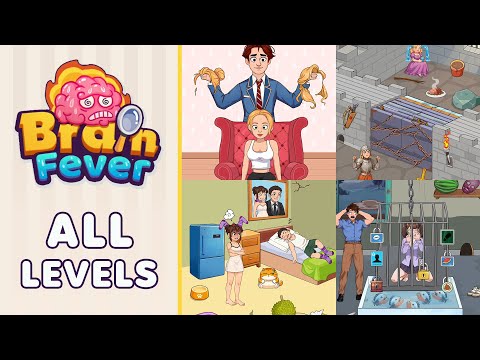 Brain Fever: Puzzle Game All Levels Walkthrough Solutions - YouTube