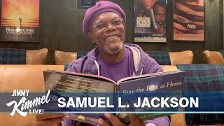 Samuel L. Jackson Says Stay the F**k at Home