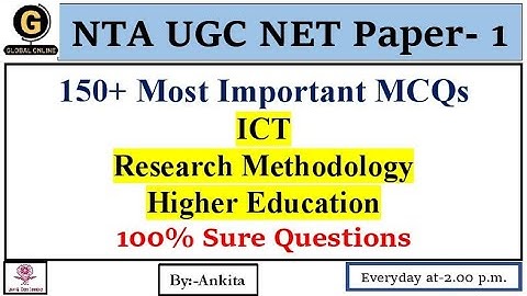 NTA UGC  NET | 150+  Most Expected MCQ | Paper-1 | Upcoming Exam 2022| Complete Revision