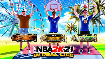 NBA 2K21 MYPARK IN REAL LIFE!