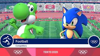 Mario Sonic At The Tokyo 2020 Olympic Games - Yoshitails Vs. Sonicsilver