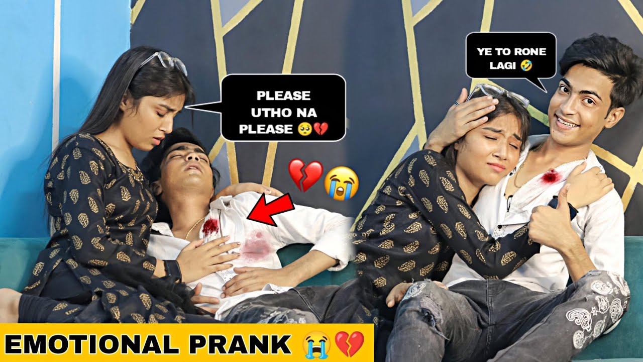 Hole In My Heart 😰 Prank On Girlfriend ( Gone Extremely Emotional 😭 ) | Justin Romio