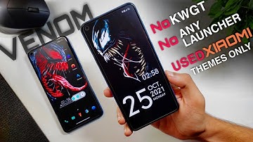 Setup Your XIAOMI Device Like a Pro 🔥| Venom | Best Home & Lock screen Setup | NixAndrow