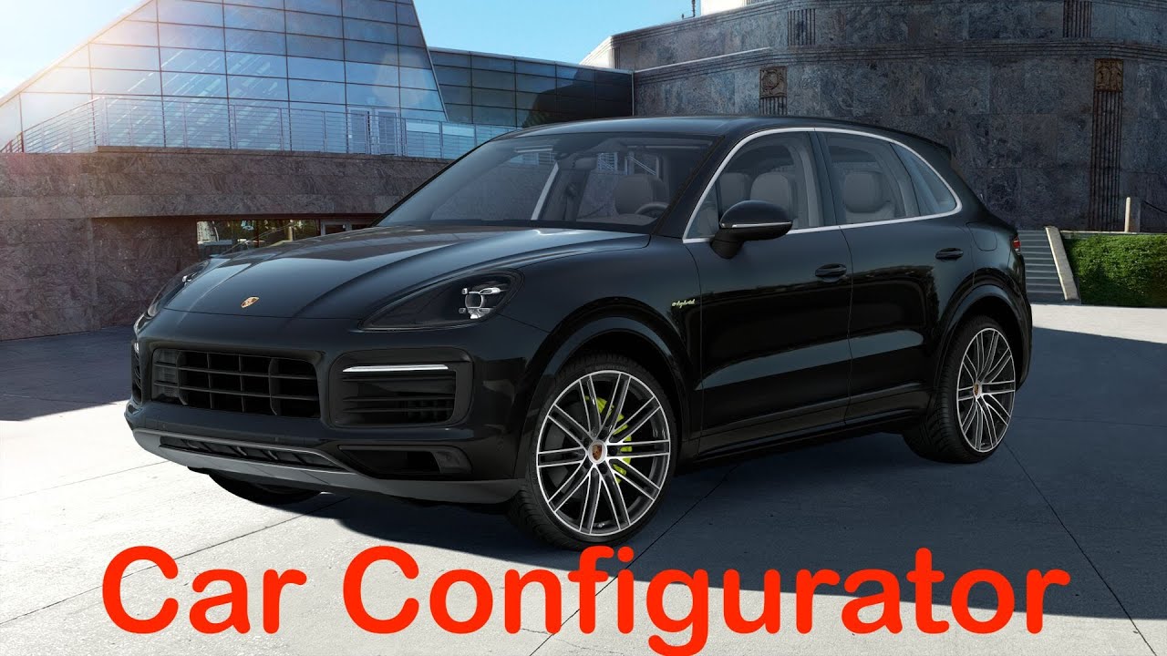 2020 Porsche Cayenne E-Hybrid Car Configurator - PointOfViewCars - YouTube