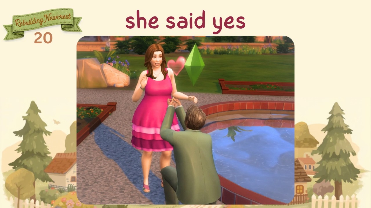 Finally, the Proposal 💍 | Sims 4 Forever Save Cozy LP ep.20