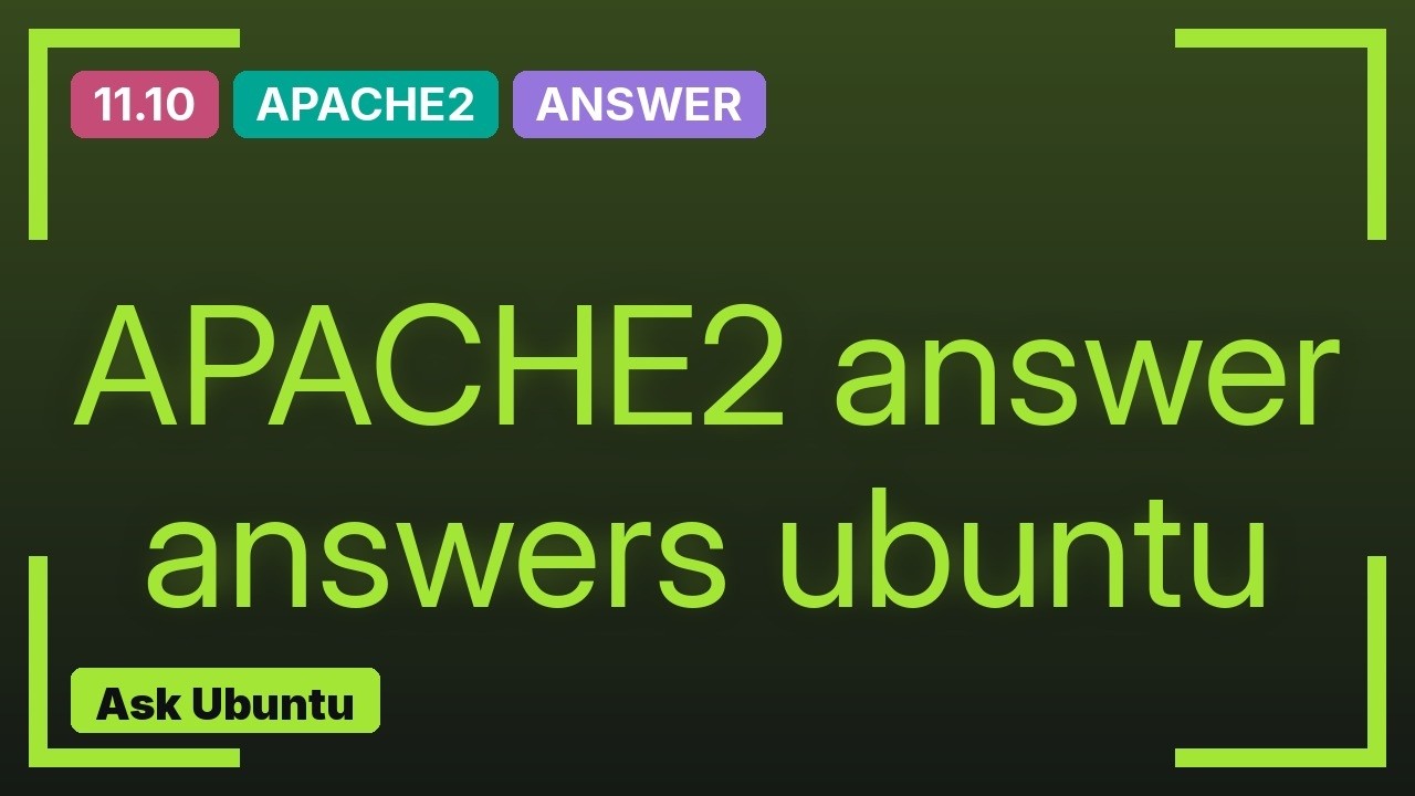 Ubuntu: Apache 403 Forbidden Error - Can't access webserver - YouTube