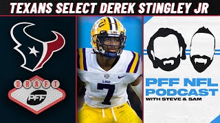 Houston Texans select CB Derek Stingley Jr #3 Overall | 2022 NFL Draft | PFF