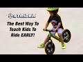 The best way to teach kids to ride ridiculously early  strider bikes